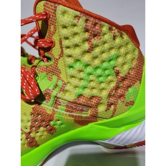 Under Armour  Curry 1 Retro Sour Patch Kids x 3026196 300 Basketball Shoe Sz 11 - Picture 9 of 12